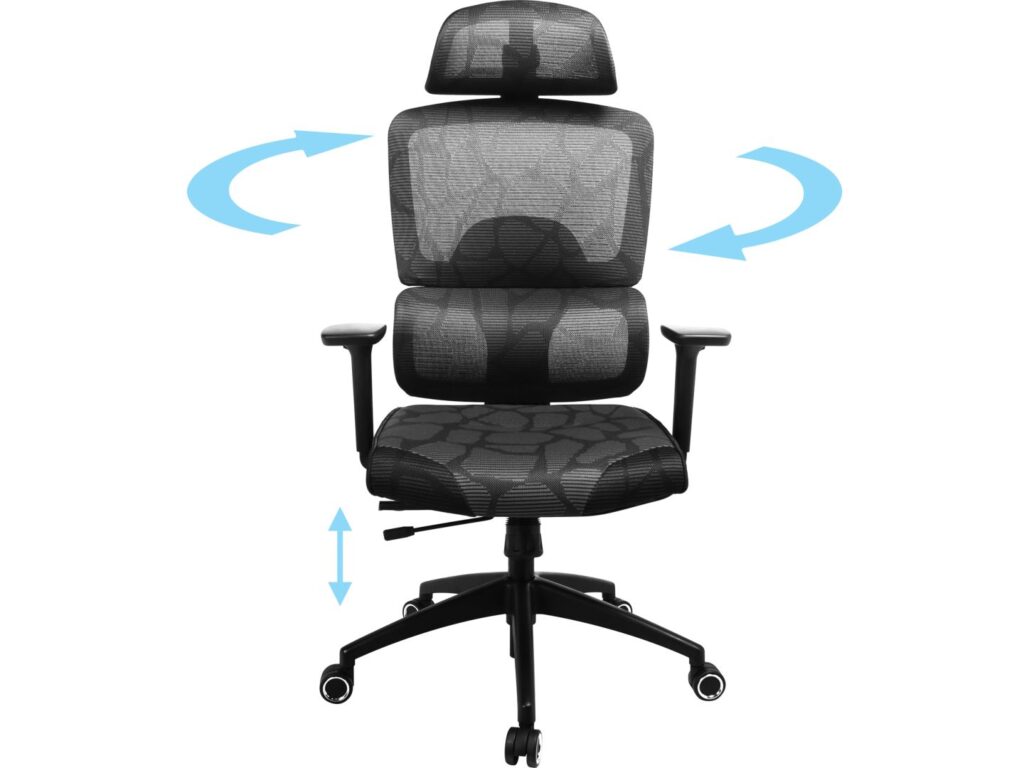 Sandberg ErgoFusion Gaming Chair Pro Black - Image 18