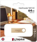 Kingston 64GB DataTraveler SE9 G3 USB3.2 Gold - Image 6