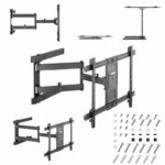 Gembird WM-80ST-05 TV Wall Mount 37"-80" Black - Image 9