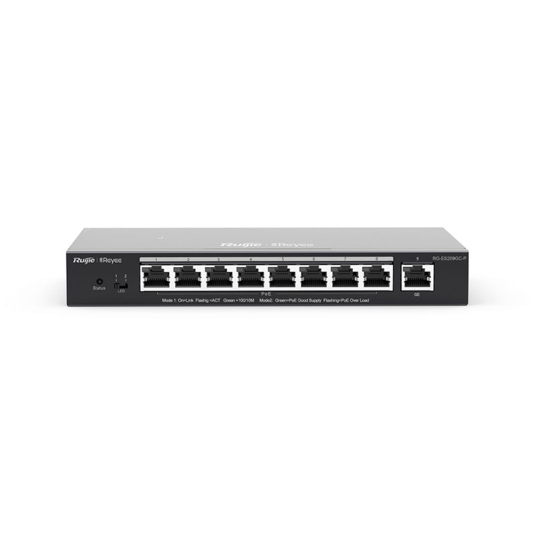 reyee-rg-es209gc-p-9-port-gigabit-smart-cloud-managed-poe-switch_1.jpg Reyee RG-ES209GC-P 9-Port Gigabit Smart Cloud Managed PoE Switch - Image 1