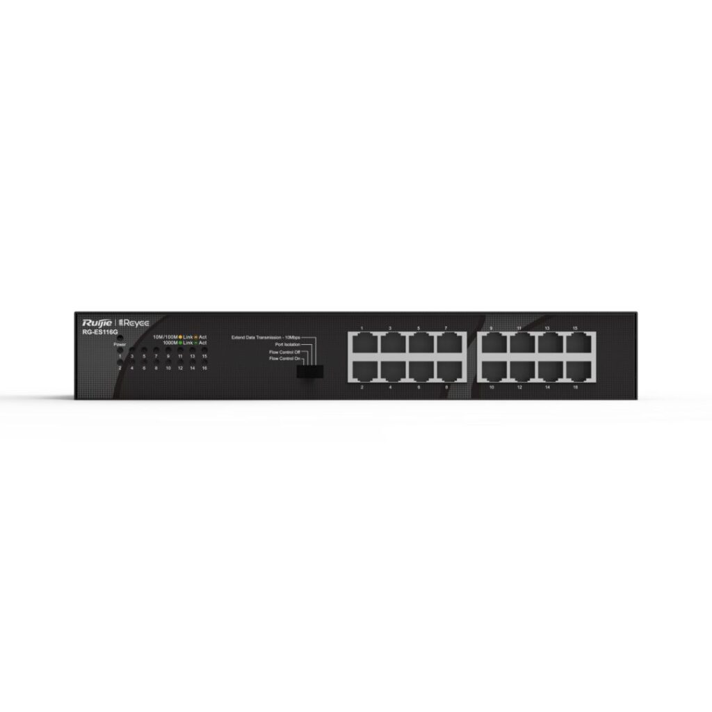 Reyee RG-ES116G 16-port Unmanaged Non-PoE Switch - Image 2