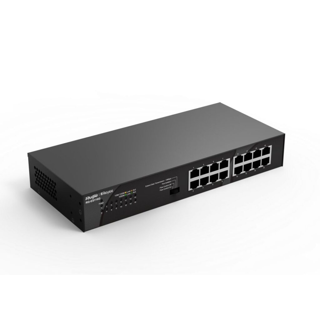 Reyee RG-ES116G 16-port Unmanaged Non-PoE Switch - Image 3