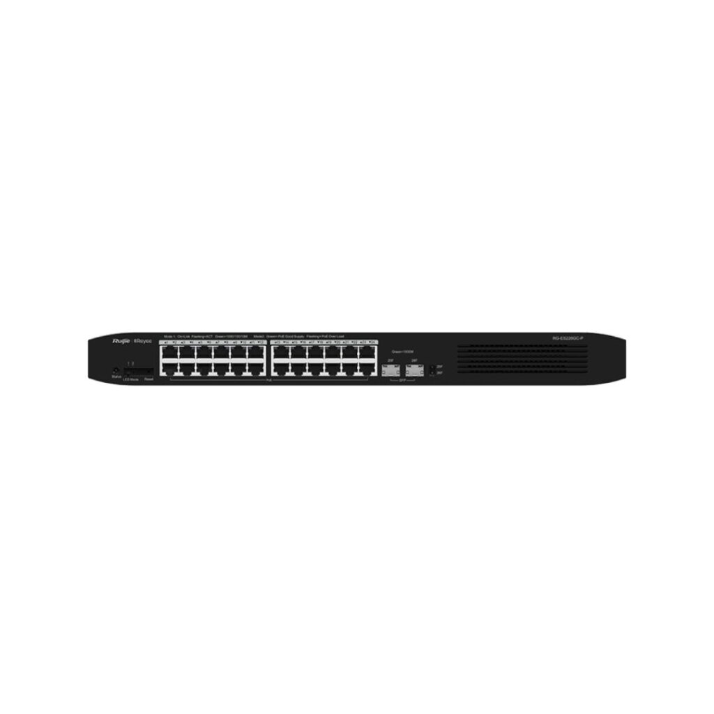 Reyee RG-ES226GC-P 26-Port Gigabit Smart Cloud Managed PoE Switch - Image 2