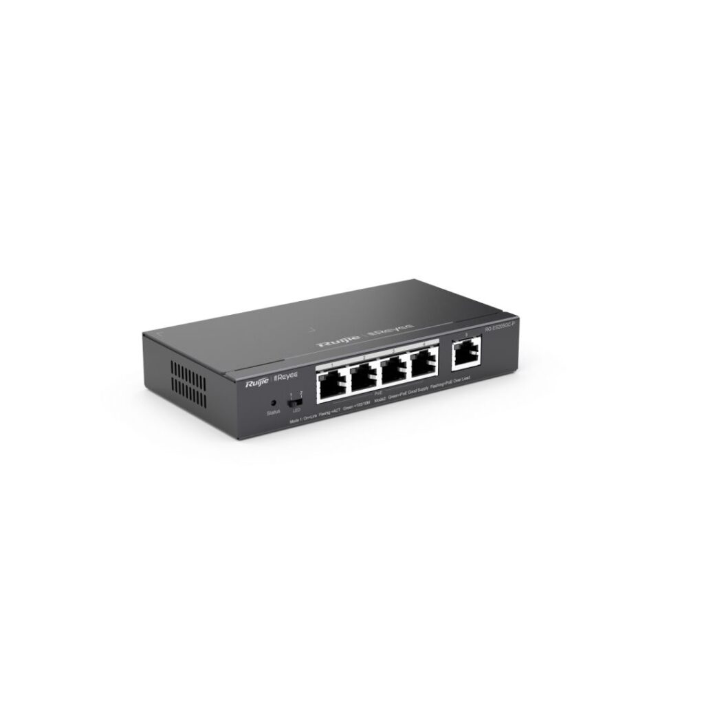 Reyee RG-ES205GC-P 5-Port Gigabit Smart Cloud Mananged PoE Switch - Image 2