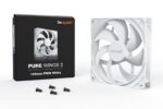 Be Quiet! Cooler 14cm - PURE WINGS 3 White 140mm PWM (1200rpm, 21,9dB, fehér) - Image 4