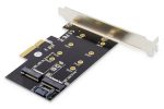 Digitus M.2 NGFF / NVMe SSD PCI Express 3.0 (x4) Add-On Card - Image 5