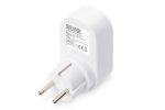 Digitus DA-70617 Universal USB Plug-in Charger with 2 x USB-A Sockets and Integrated Socket - Image 5
