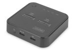 Digitus Dual M.2 NVMe SSD Docking Station with Offline Clone Function USB-C Black - Image 4