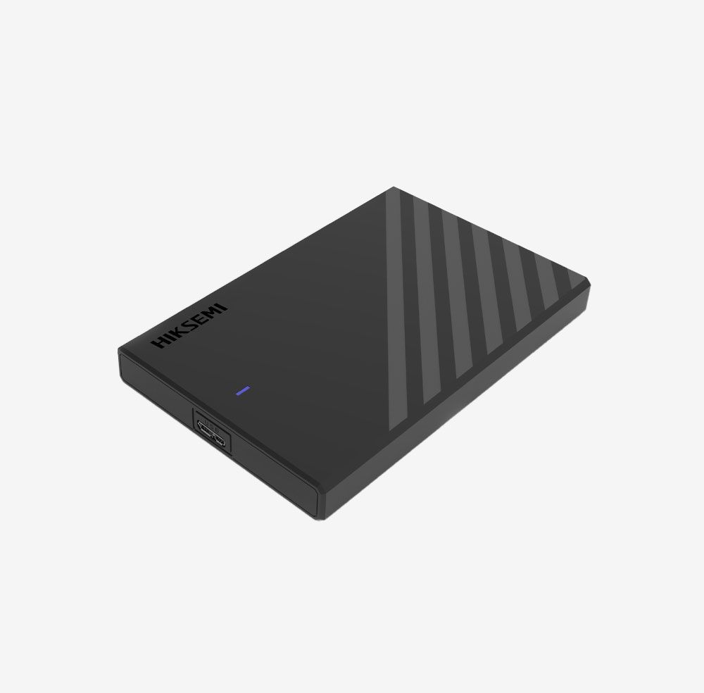 HIKSEMI Külső Ház SATA HDD & SSD Alumínium ház, USB 3.0/Micro-B (5Gbps), Fekete (HIKVISION) - Image 1