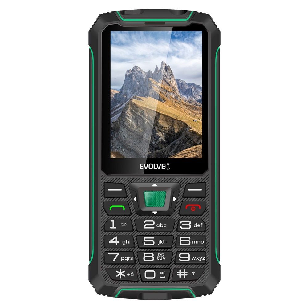 Evolveo Strongphone W4 DualSIM Black/Green - Image 1