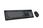 Genius Smart KM-8200 Dual Color Wireless Combo billentyűzet + egér Black/Grey HU - Image 7