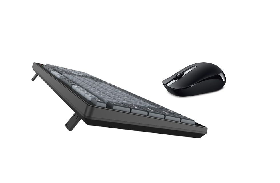 Genius Smart KM-8200 Dual Color Wireless Combo billentyűzet + egér Black/Grey HU - Image 8