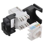 Logilink Cat.6 Keystone Jack UTP 180° toolless, 17.1 mm width - Image 2