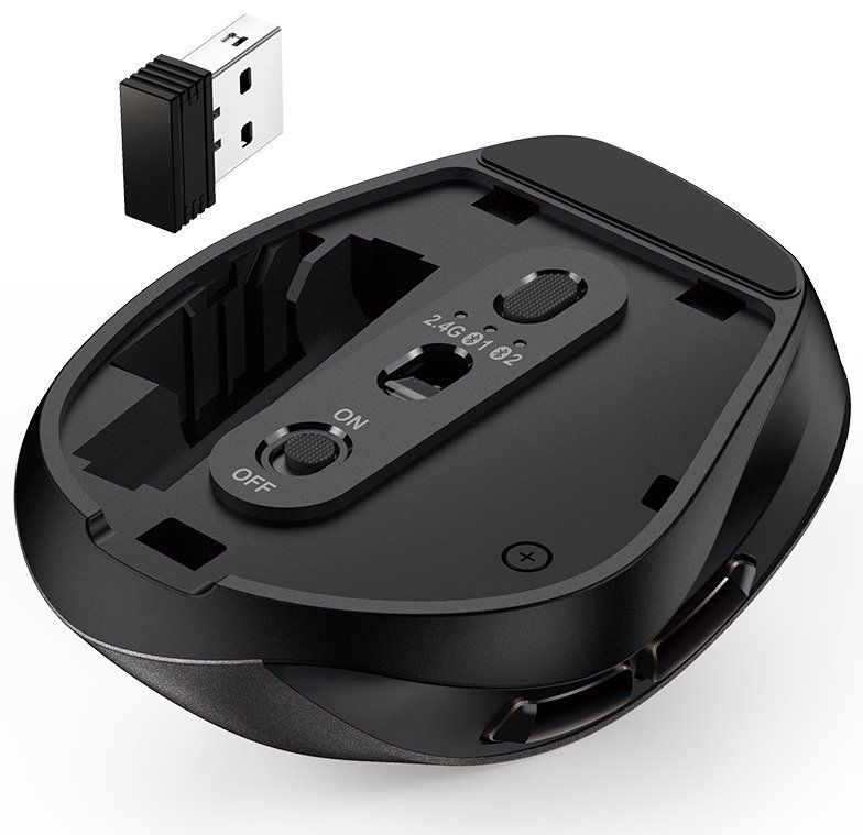 Genius Ergo 9000S vezeték nélküli titánium egér - Image 7