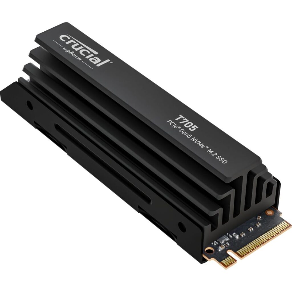 Crucial 1TB M.2 2280 NVMe T705 with Heatsink - Image 3