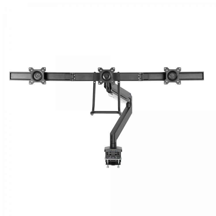 White Shark Rhamses III Gaming Monitor Stand 17"-27" Black - Image 6