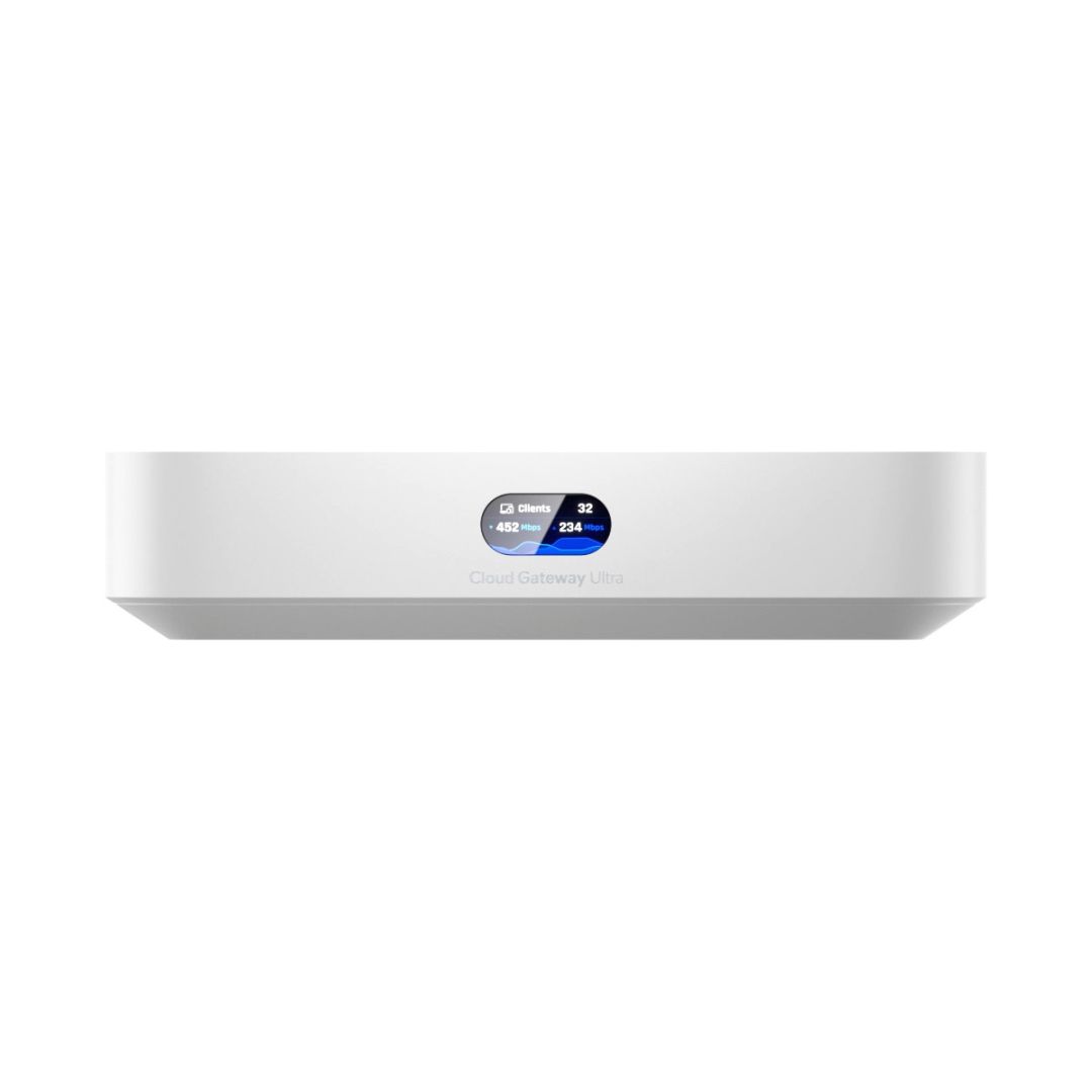 Ubiquiti UniFi Cloud Gateway Ultra, 1x2.5GbE WAN, 4x10/100/1000Mbps LAN, USB-C - Image 1