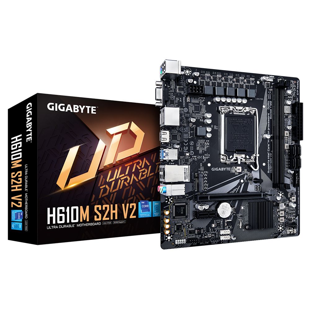 gigabyte-h610m-s2h-v2_1.jpg GIGABYTE Alaplap S1700 H610M S2H V2 INTEL H610, mATX - Image 1