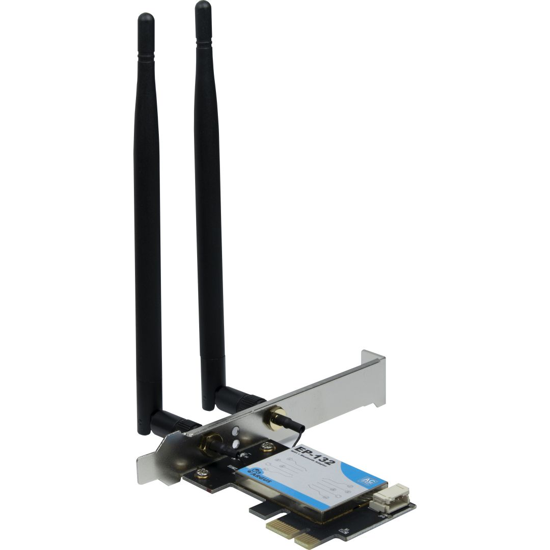 inter-tech-ep-132-pcie-adapter-with-wifi-5-and-bluetooth-4.2_1.jpg Inter-Tech EP-132 PCIe Adapter with WiFi 5 and Bluetooth 4.2 - Image 1