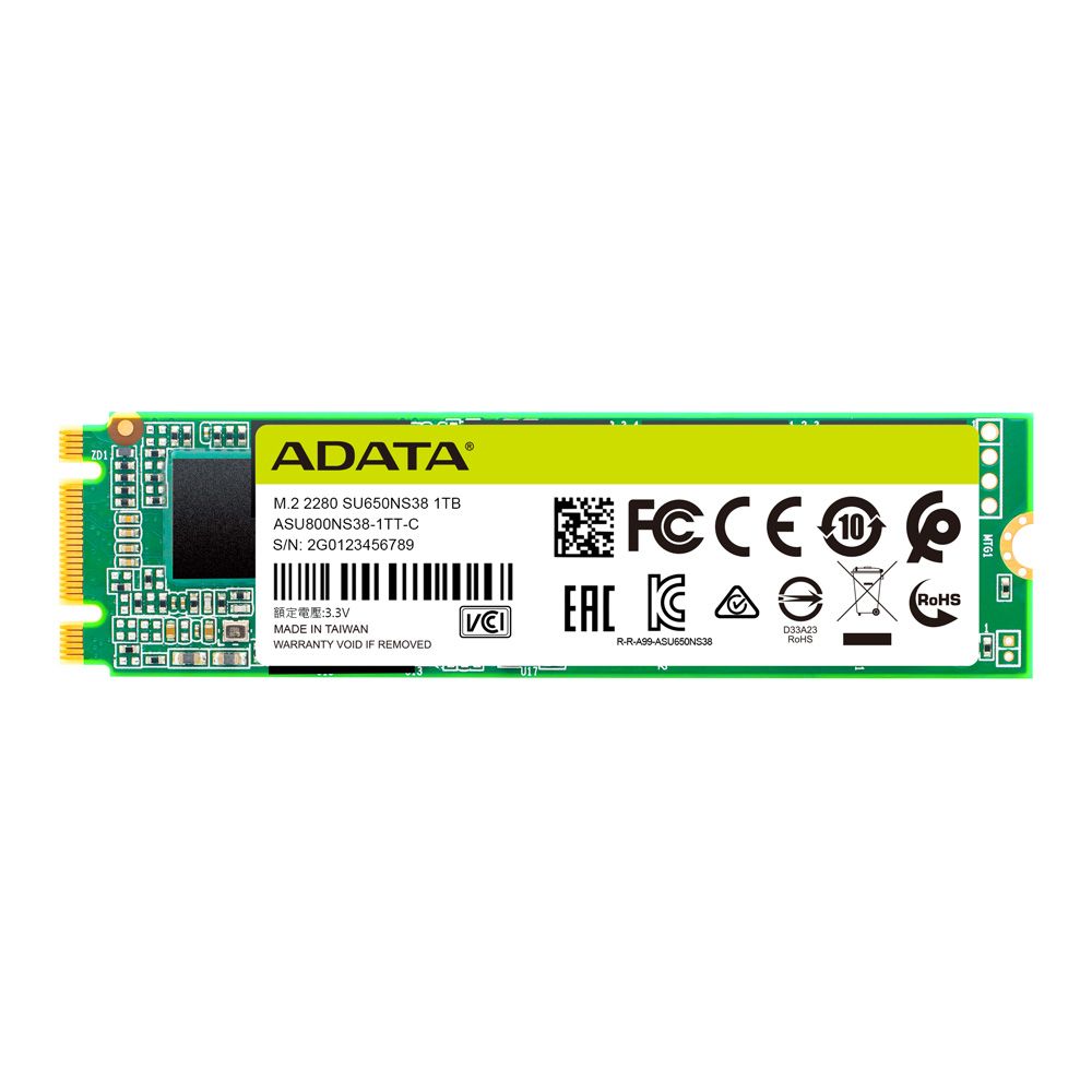 A-Data 256GB M.2 2280 Ultimate SU650 - Image 1