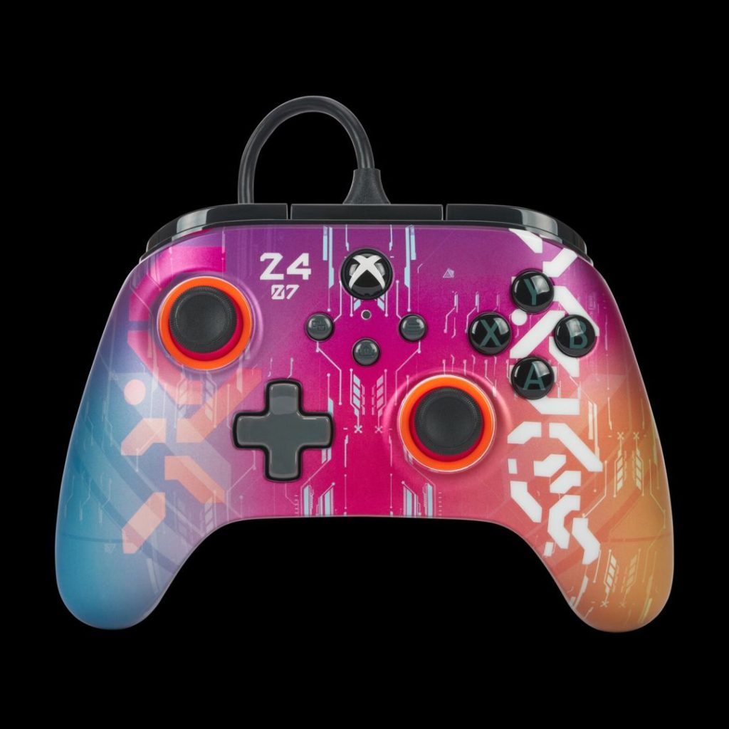 powera-advantage-wired-controller-for-xbox-series-x-s-purple-camo_1.jpg PowerA Advantage Wired Controller for Xbox Series X|S Purple Camo - Image 1