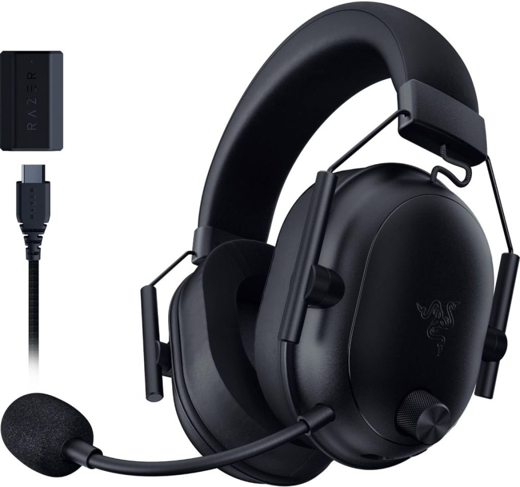 Razer BlackShark V2 HyperSpeed Wireless Bluetooth Headset Black - Image 1
