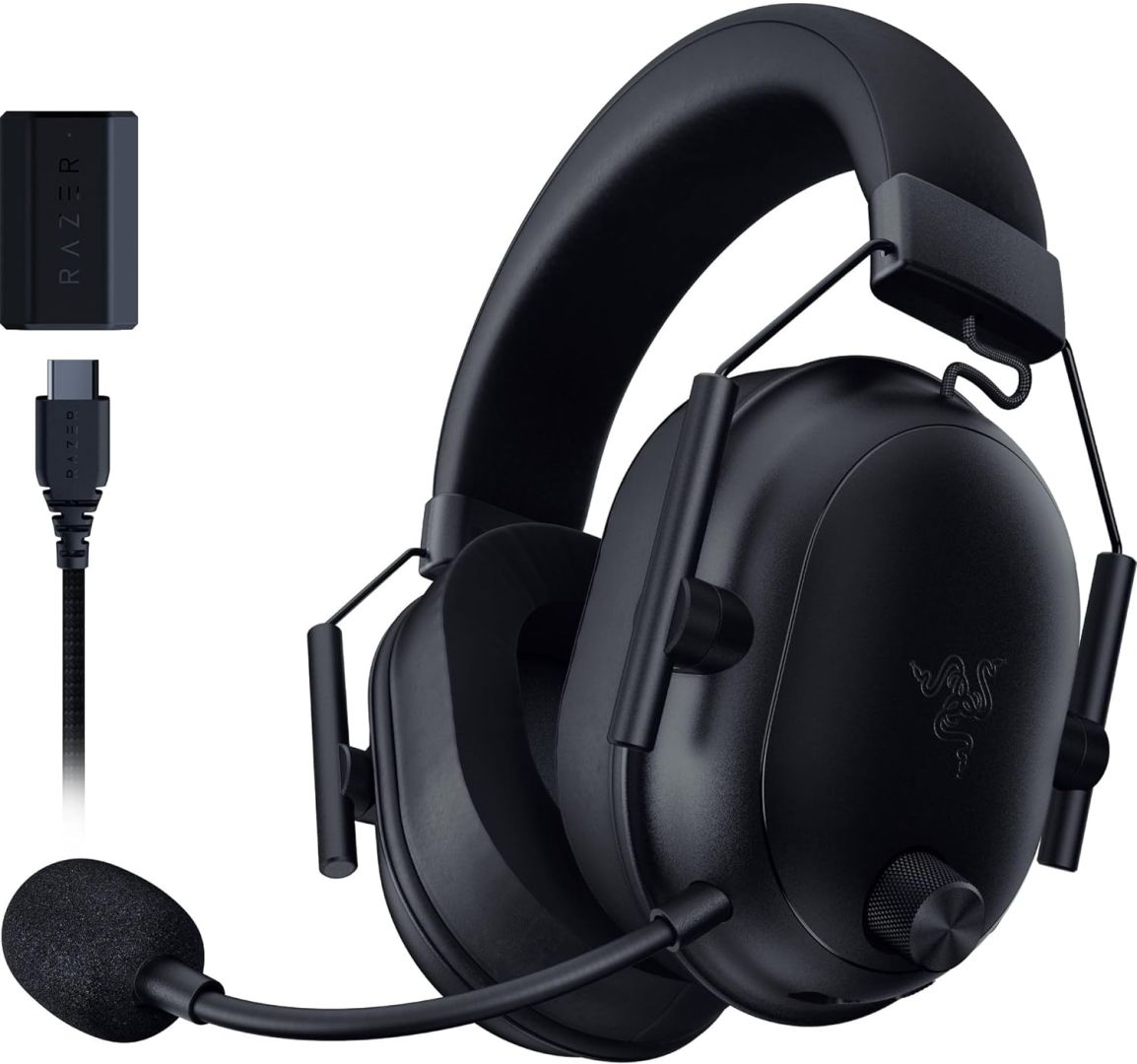 razer-blackshark-v2-hyperspeed-headset-black_1.jpg Razer BlackShark V2 HyperSpeed Wireless Bluetooth Headset Black - Image 1