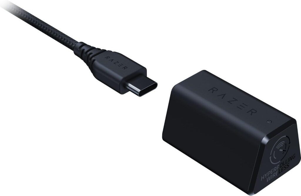 Razer DeathAdder V3 Pro + HyperPolling Wireless Dongle Bundle Black - Image 2