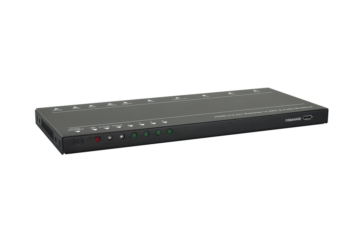 Vivolink HDMI switcher 4x1 4K@60Hz Black - Image 1