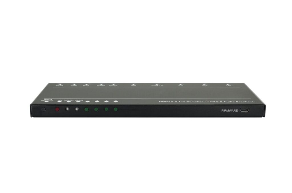 Vivolink HDMI switcher 4x1 4K@60Hz Black - Image 3