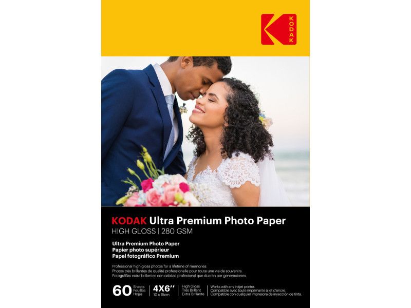 Kodak Ultra Premium 280g 10x15 60db Fényes Fotópapír - Image 1