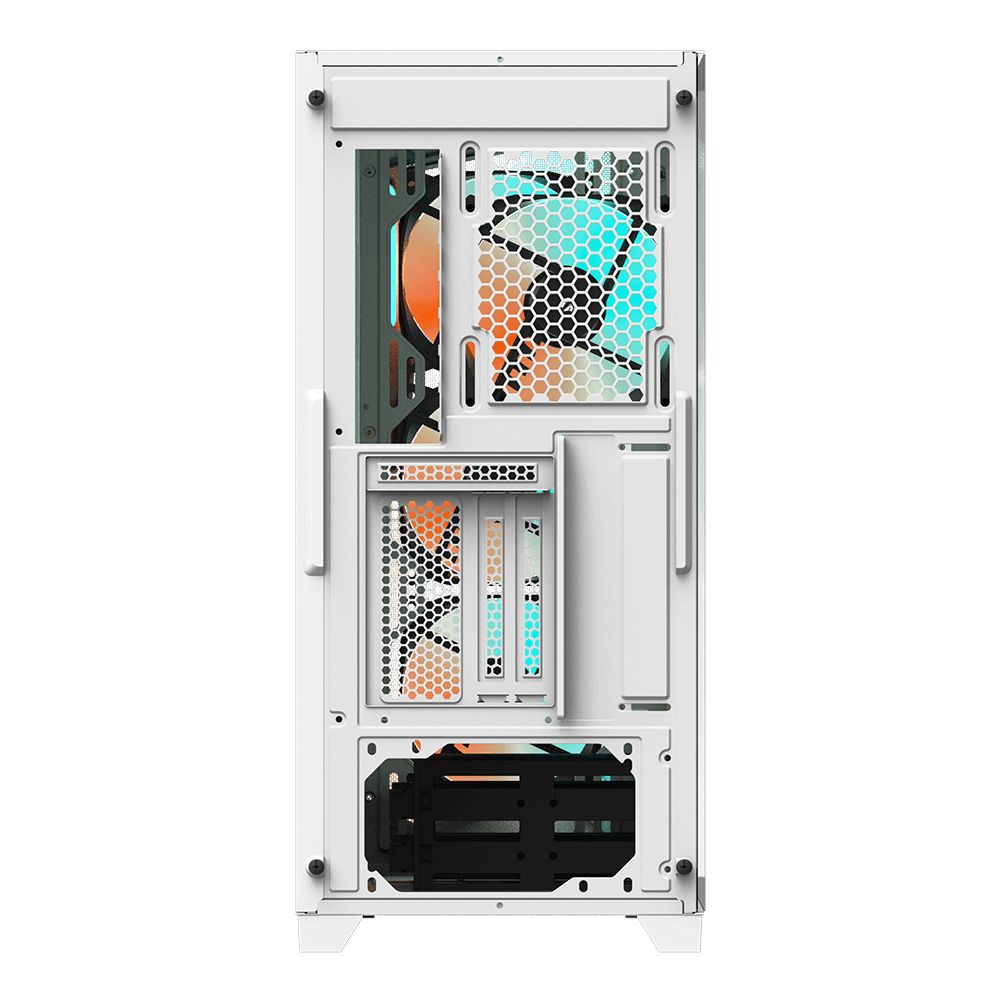 Gigabyte C301GW RGB Lighting Tempered Glass White - Image 5
