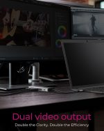 Raidsonic Icy Box IB-DK4012-CPD 9in1 USB Type-C DockingStation Black - Image 2