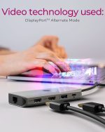 Raidsonic Icy Box IB-DK4012-CPD 9in1 USB Type-C DockingStation Black - Image 5