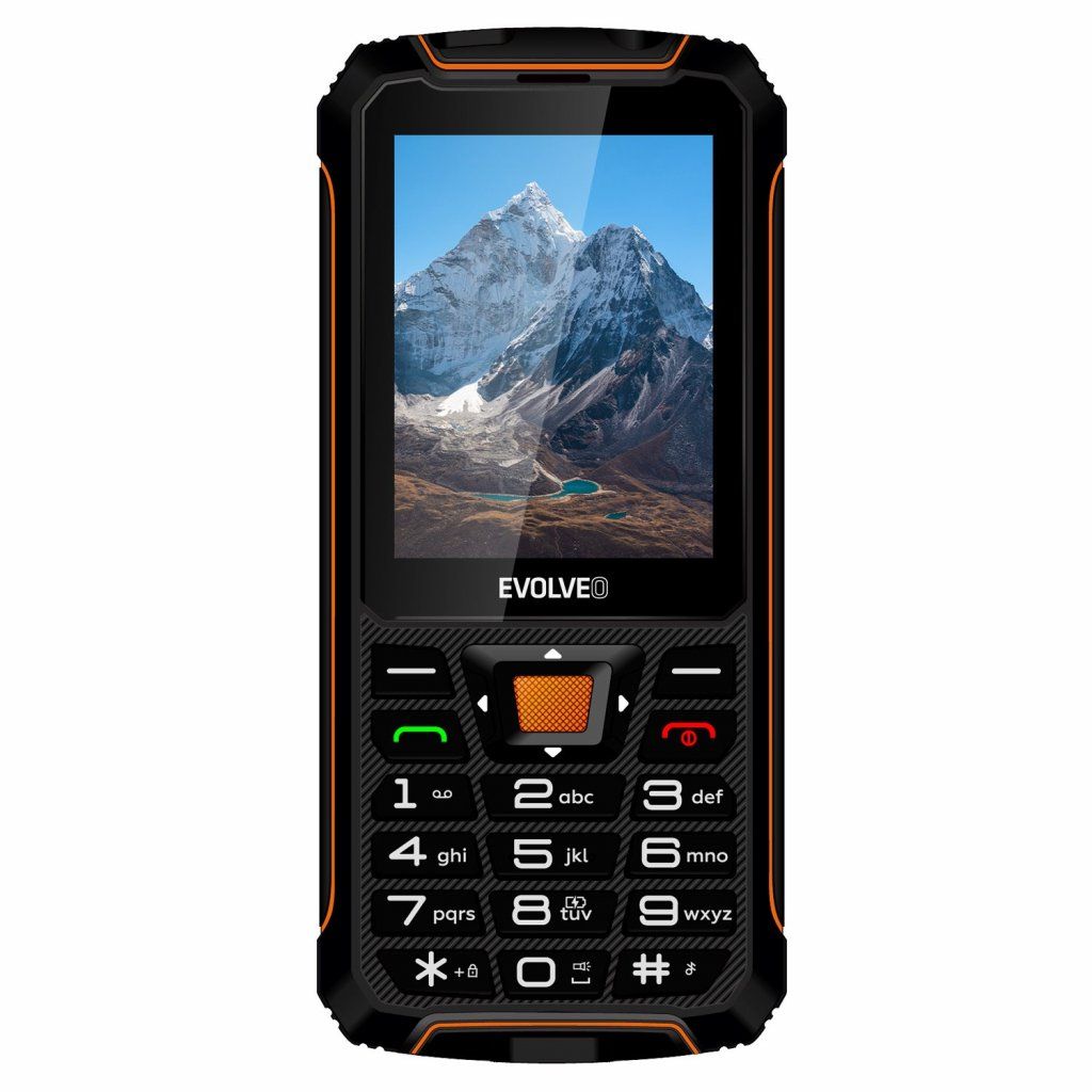 Evolveo StrongPhone Z6 DualSIM Black/Orange - Image 1