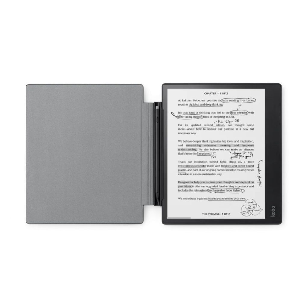Kobo Elipsa 2E SleepCover Black - Image 3