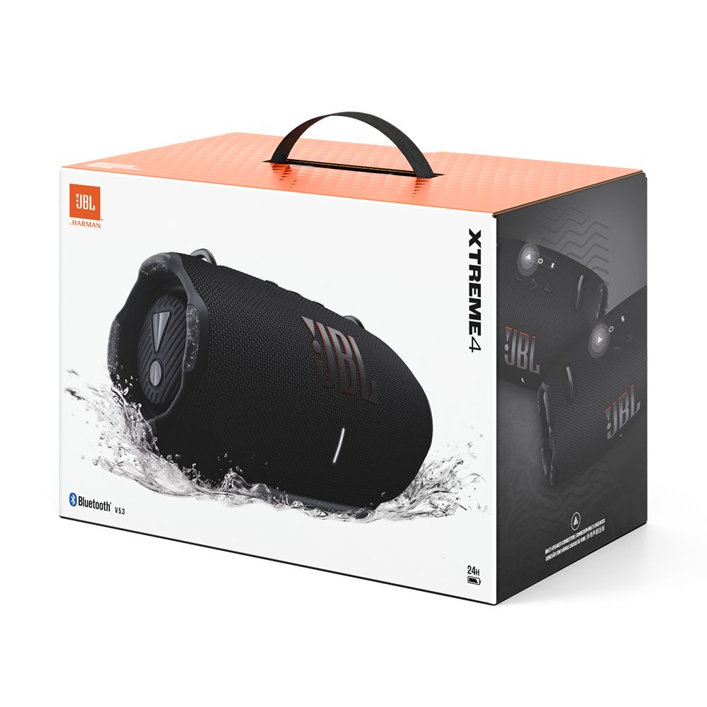 JBL Xtreme 4 Portable Bluetooth Speaker Black - Image 7