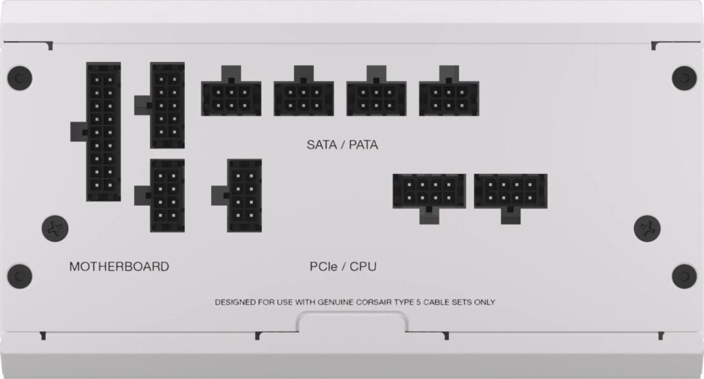 Corsair 750W 80+ Gold RM750x RMx Shift White - Image 4