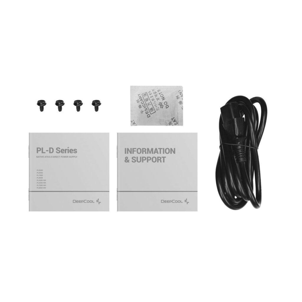 TÁP DeepCool 650W - PL650-D - R-PL650D-FC0B-EU - 80+ Bronze - fekete tápegység - Image 8