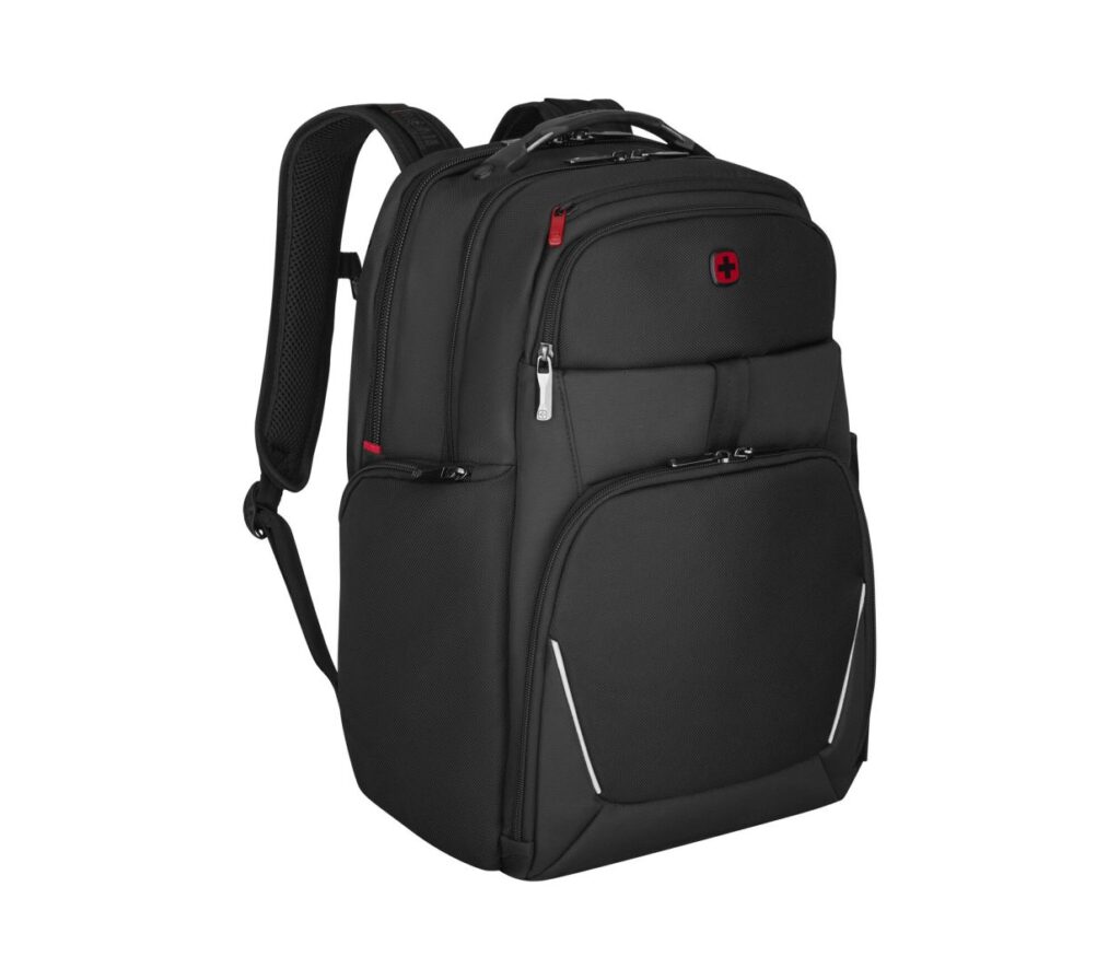Wenger Meteor 17" Laptop Backpack with Tablet Pocket Black - Image 10