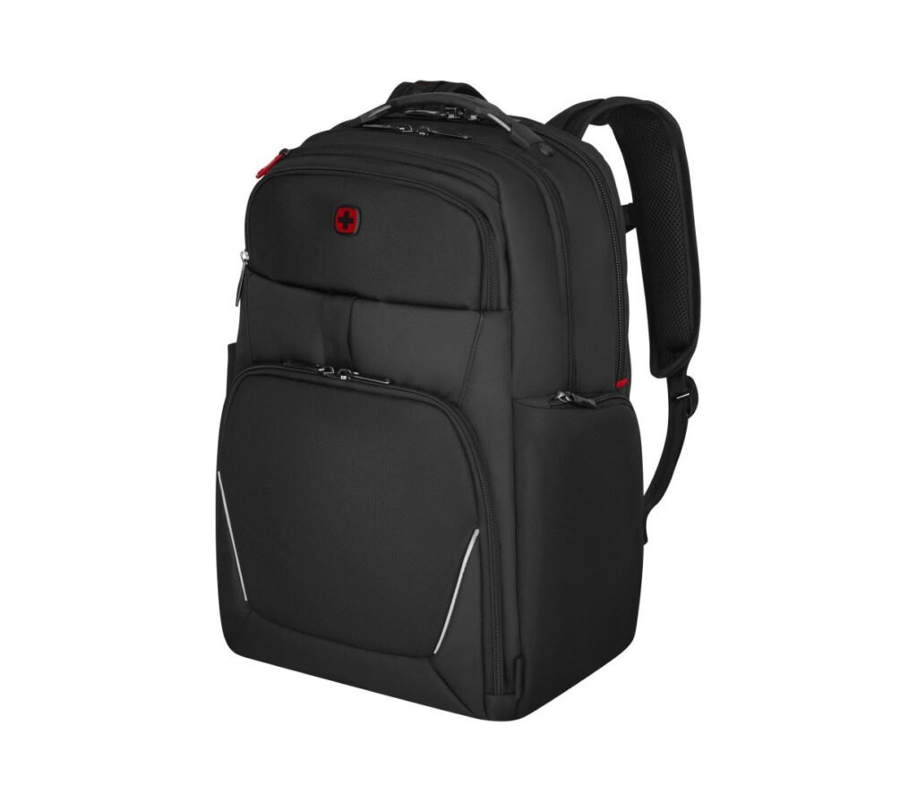 Wenger Meteor 17" Laptop Backpack with Tablet Pocket Black - Image 11