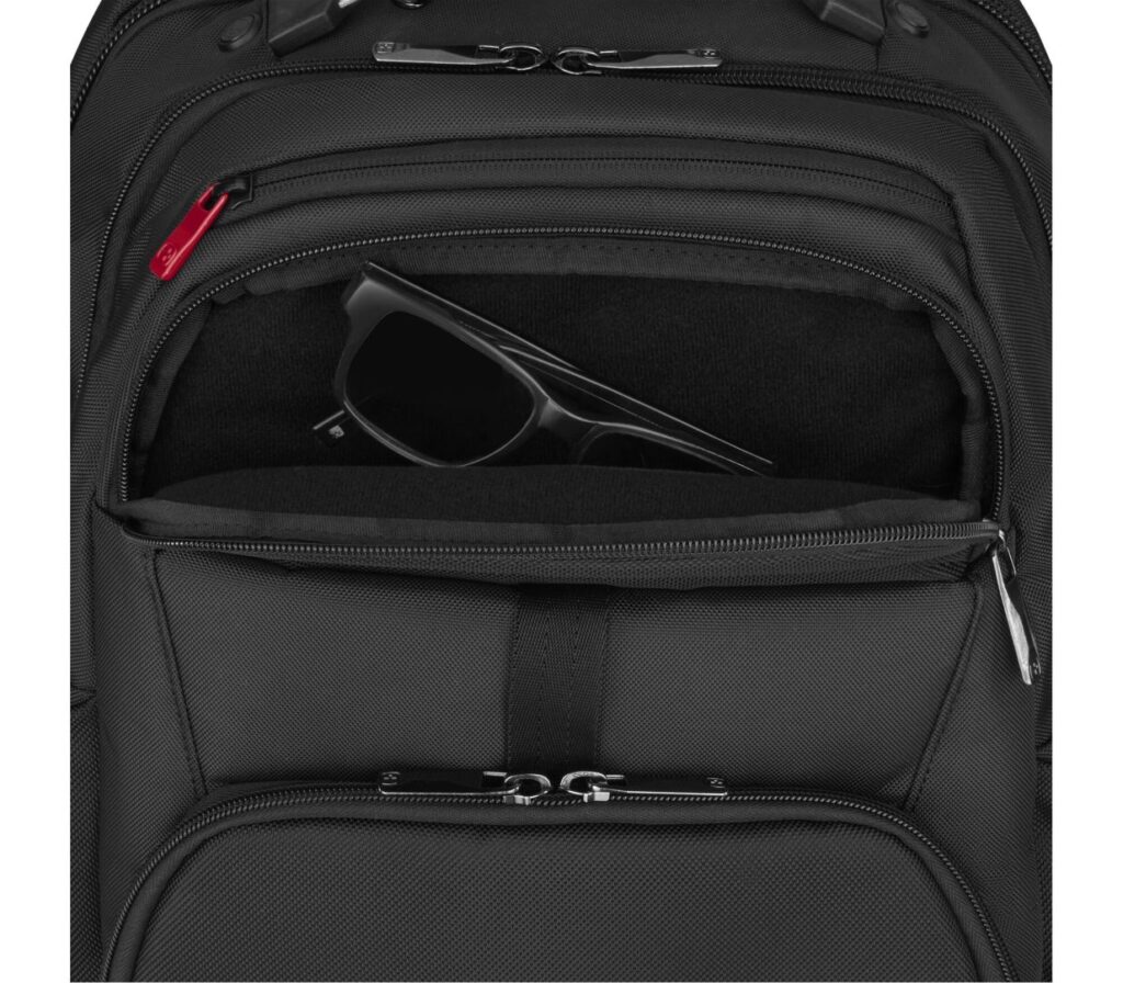 Wenger Meteor 17" Laptop Backpack with Tablet Pocket Black - Image 5