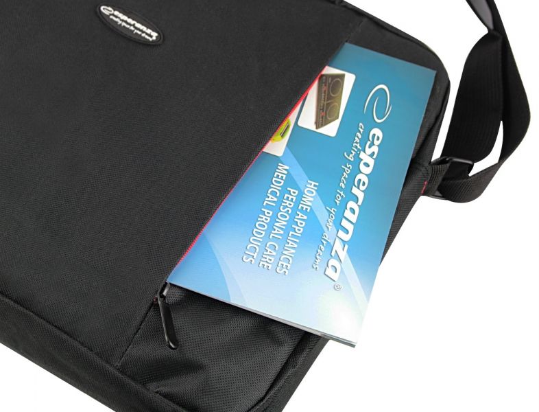 Esperanza ET192 Salerno Notebook Bag 15,6" Black - Image 6