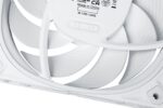 Be Quiet! Cooler 14cm - SILENT WINGS PRO 4 White 140mm PWM (2400rpm, 36,8dB, fehér) - Image 5