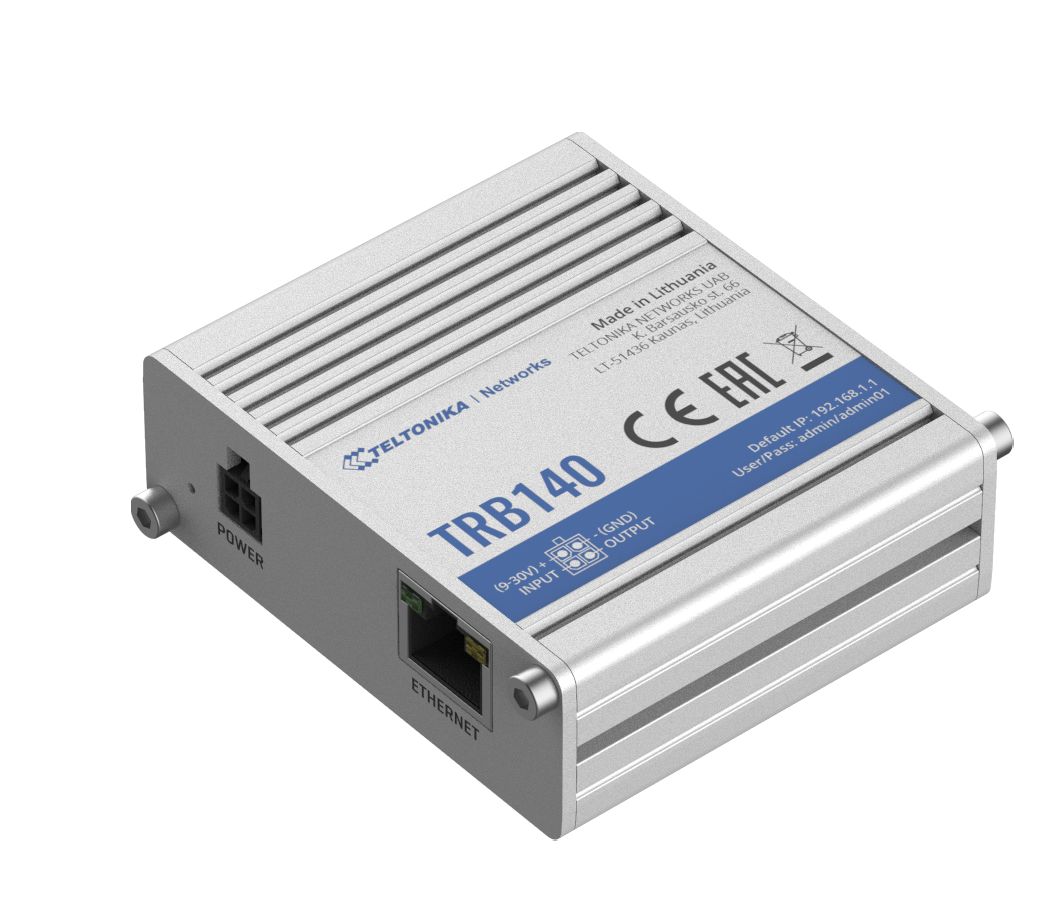 Teltonika TRB140 Industrial Rugged LTE Gateway Grey - Image 1