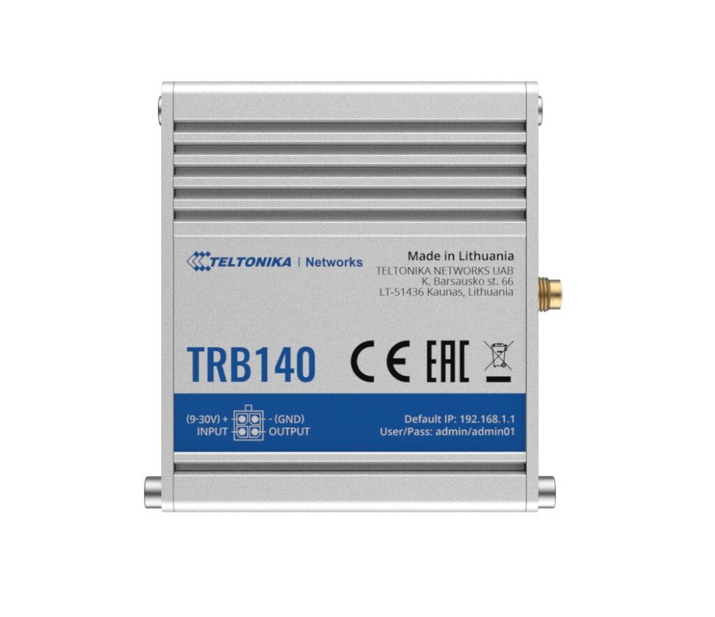 Teltonika TRB140 Industrial Rugged LTE Gateway Grey - Image 3