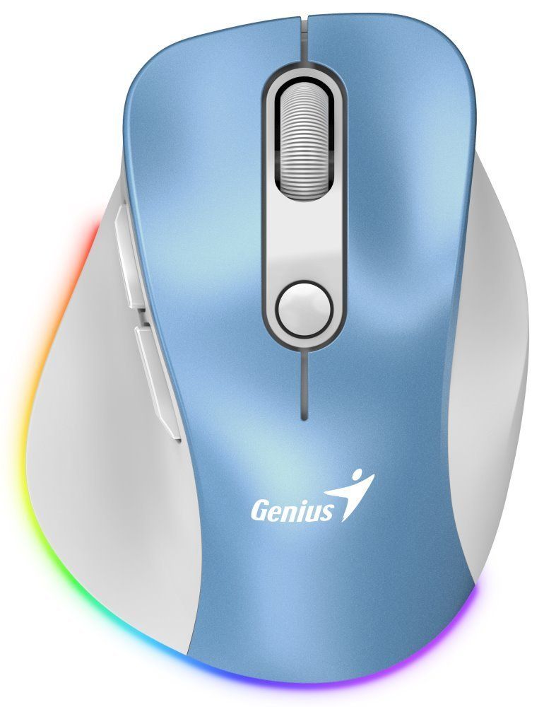 genius-ergo-9000s-pro-wireless-mouse-light-blue_1.jpg Genius Ergo 9000S Pro Wireless mouse Light Blue - Image 1