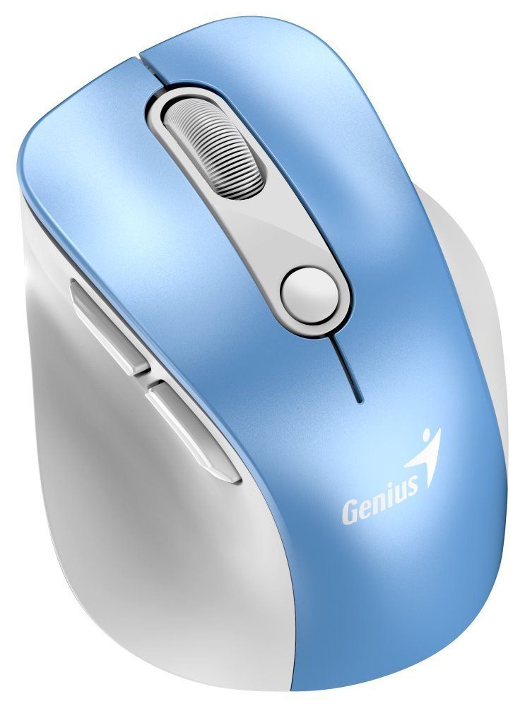 Genius Ergo 9000S Pro Wireless mouse Light Blue - Image 2