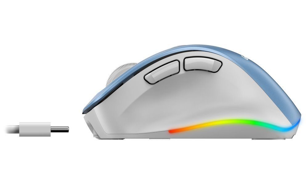 Genius Ergo 9000S Pro Wireless mouse Light Blue - Image 5