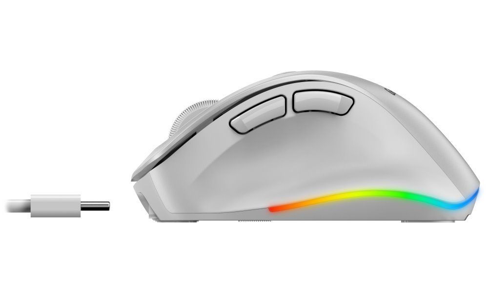 Genius Ergo 9000S Pro Wireless mouse Pearl White - Image 5